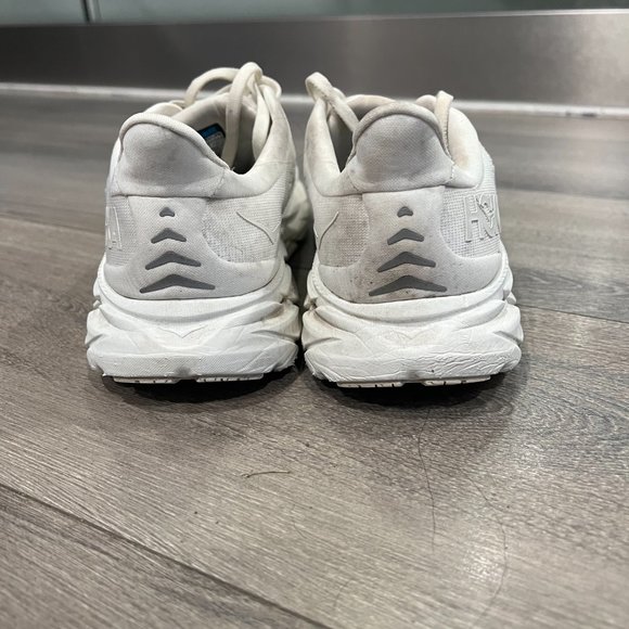 Hoka Clifton White Size 7.5 - Picture 4 of 4